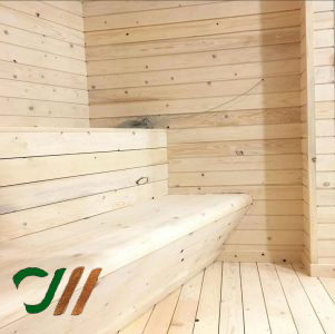 سونا خشک با چوب کاج روسی. تهران خیابان فرشته