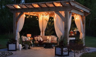 طراحی آلاچیق چوبی فنلاندی ترکیبی از طبیعتگرایی