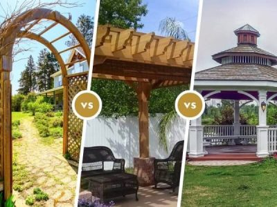 تفاوت آربور چوبی با پرگولا و آلاچیق